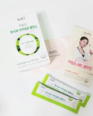 아임오 풋사과 식이섬유 밸런스 젤리 14포 — 4점을 준 리뷰어가 2021년 10월 올린 사용 사진