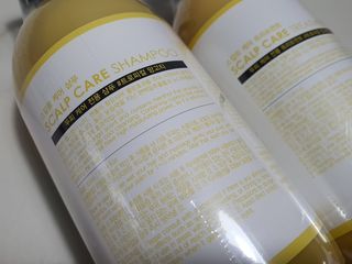 썸헤어 / SUMHAIR 썸헤어 스칼프 케어 샴푸+트리트먼트 트로피컬망고티 — 4.5점을 준 리뷰어가 2021년 5월 올린 사용 사진