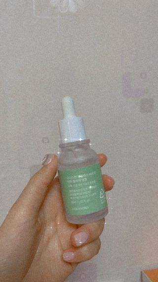 나나스킨 콤플렉스씨쓰리닥터클리어앰플 — 4점을 준 리뷰어가 2021년 4월 올린 사용 사진