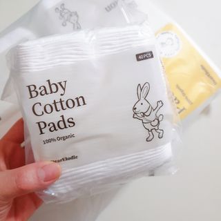 디어엘로디 프리미엄 유기농 베이비 솜티슈 40매 3 + 1 PACK — 5점을 준 리뷰어가 2021년 2월 올린 사용 사진