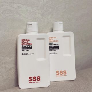 트리플에스 탈모 샴푸 275ml + 실크 트리트먼트 275ml — 5점을 준 리뷰어가 2021년 2월 올린 사용 사진