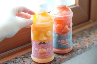탐라원 제주의 맛, 몬딱주스 4종세트 - 한라봉몬딱주스, 천혜향몬딱주스, 청귤에이드, 당근몬딱주스 — 4.5점을 준 리뷰어가 2021년 8월 올린 사용 사진
