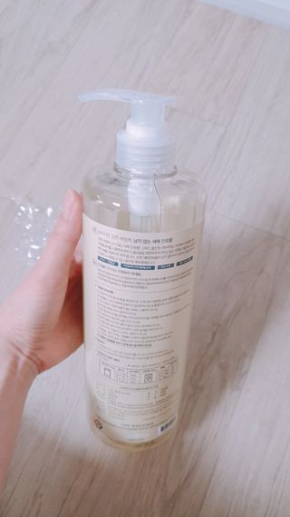 고위드올인원 세탁세제 1000ml — 5점을 준 리뷰어가 2021년 5월 올린 사용 사진