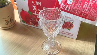 농업회사법인조은 유기농 석류 NFC 착즙주스 70ml 30포 — 5점을 준 리뷰어가 2021년 10월 올린 사용 사진