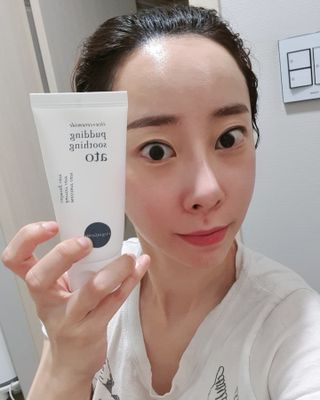 냉장고에 넣어요, 붉은 트러블 피부 다음날 진정되요 [버진팜스 푸딩수딩아토] — 5점을 준 리뷰어가 2021년 9월 올린 사용 사진