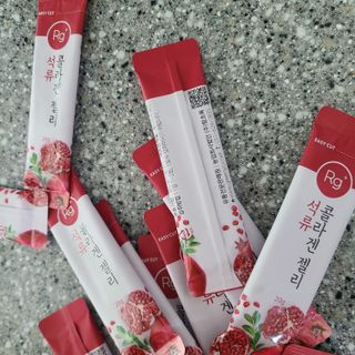 함초록 Rg+ 석류콜라겐젤리 — 4점을 준 리뷰어가 2021년 3월 올린 사용 사진