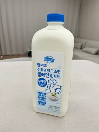 프리_[덴마크] 진하고 더 고소한 플레인 요거트 1.8L — 5점을 준 리뷰어가 2025년 7월 올린 사용 사진