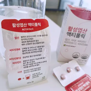 [리노브] 4세대 활성엽산 액티폴릭 270mg x 30정 — 5점을 준 리뷰어가 2022년 8월 올린 사용 사진