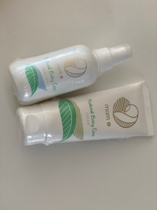 mom e 맘이 내추럴 베이비 케어 크림+바디오일 — 4.5점을 준 리뷰어가 2021년 1월 올린 사용 사진