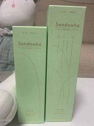 스킨큐어 산다화 울트라 젠틀 약산성 세안제 — 5점을 준 리뷰어가 2023년 3월 올린 사용 사진