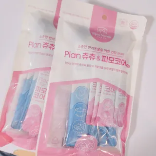 비쥬프렌즈 플랜 츄츄&건강 코어(장/관절/피모 분말) — 5점을 준 리뷰어가 2022년 10월 올린 사용 사진