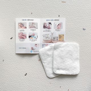 디어엘로디 프리미엄 유기농 유아 솜티슈 40매 3Pack +60매 1Pack 혼합형 — 5점을 준 리뷰어가 2021년 4월 올린 사용 사진