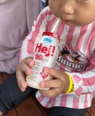 덴마크 프리 [하이(Hej!)]  패키지(요구르트, 그릭요거트) — 5점을 준 리뷰어가 2025년 8월 올린 사용 사진