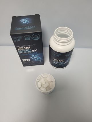 체인미 관절 및 연골건강에 도움을 줄수있는 관절닥터 MSM100 — 4점을 준 리뷰어가 2021년 11월 올린 사용 사진