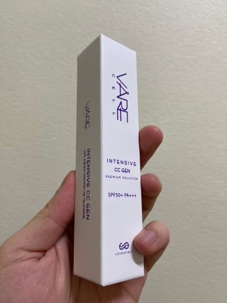 바르셀 톤업선크림 미백 메이크업베이스 CC크림 인텐시브 씨씨 젠 30ml — 3.5점을 준 리뷰어가 2021년 11월 올린 사용 사진