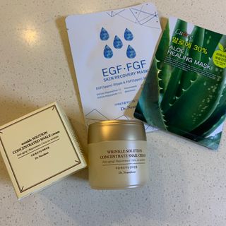 Dr.느루벗 느루벗 링클 솔루션 콘센트레이트 스네일 탄력 달팽이 크림 80g — 5점을 준 리뷰어가 2021년 2월 올린 사용 사진