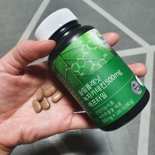 슬림플래닛 녹차카테킨 500mg 애프터밀 — 5점을 준 리뷰어가 2021년 10월 올린 사용 사진