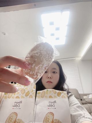 [메종콜리브리] 프랑스 마들렌 메종콜리브리 레몬 마들렌 2팩 — 4점을 준 리뷰어가 2022년 2월 올린 사용 사진