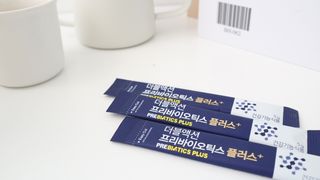 메이준뉴트리 더블액션 프리바이오틱스 플러스+ — 5점을 준 리뷰어가 2021년 4월 올린 사용 사진