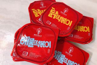 한성기업 무볼레 닭떡볶이+해물떡볶이 2종 세트 — 5점을 준 리뷰어가 2021년 10월 올린 사용 사진