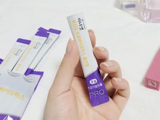 이너셋 장건강 프로바이오틱스 올인원 — 5점을 준 리뷰어가 2023년 2월 올린 사용 사진