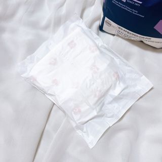 N[템포 ] 패드 내추럴 순면 입는 오버나이트 5P * 2개 — 5점을 준 리뷰어가 2024년 4월 올린 사용 사진