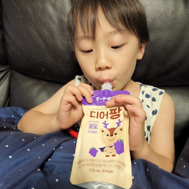 [몸엔용] 우리 아이 건강간식, 달콤한 녹용곤약젤리 디어팡 4종 리뷰 사진