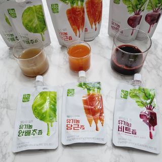 탐라원 유기농 제주산 건강즙 3종 - 양배추즙 비트즙 당근즙 — 5점을 준 리뷰어가 2021년 11월 올린 사용 사진