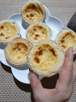디앙뜨 포르투갈 에그타르트 오리지널 맛+패션후르츠 맛 중 택1 — 5점을 준 리뷰어가 2021년 7월 올린 사용 사진