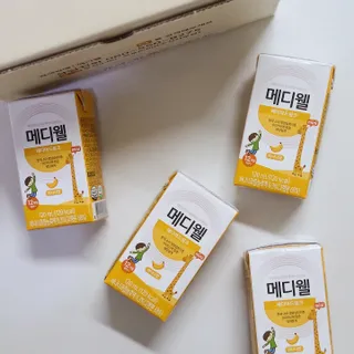 메디웰 페디아드링크 미니 바나나맛 — 5점을 준 리뷰어가 2022년 8월 올린 사용 사진