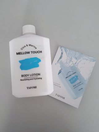 타포미 멜로우 터치 바디로션 500ml — 5점을 준 리뷰어가 2023년 3월 올린 사용 사진