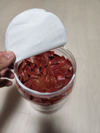 젤리벨리 젤리스틱 어쏘티드 900g — 5점을 준 리뷰어가 2022년 8월 올린 사용 사진