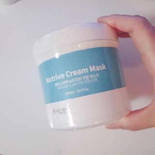 약손명가코스메틱 에오스보떼 뉴트리브 크림 마스크 솔트 500ml — 5점을 준 리뷰어가 2022년 1월 올린 사용 사진