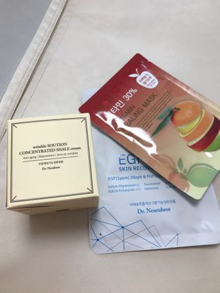 Dr.느루벗 느루벗 링클 솔루션 콘센트레이트 스네일 탄력 달팽이 크림 80g — 4.5점을 준 리뷰어가 2021년 2월 올린 사용 사진