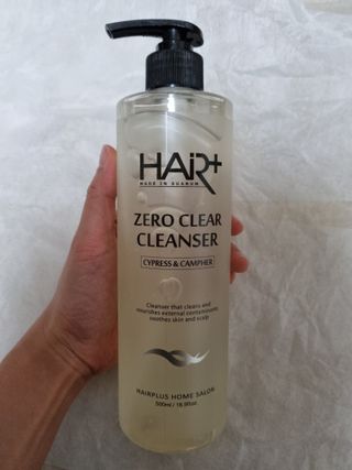 헤어플러스 제로클리어 샴푸 500ml, 두피팩 210ml 2종SET — 5점을 준 리뷰어가 2021년 3월 올린 사용 사진