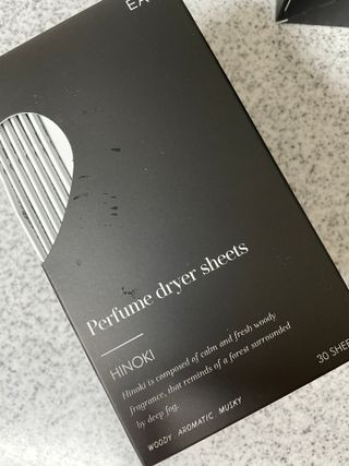 [이즈라이프코스메틱] 퍼퓸 드라이어 시트 히노끼향  or 블랑향 2중 택1 30매 — 5점을 준 리뷰어가 2021년 5월 올린 사용 사진
