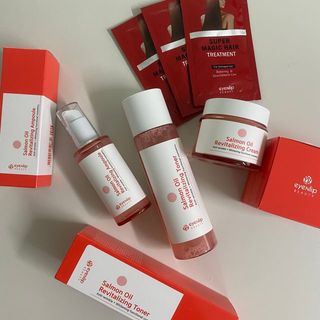 아이앤립 / EYENLIP 아이앤립 연어오일 리바이탈라이징 토너+앰플+크림 3종 세트 — 4점을 준 리뷰어가 2021년 6월 올린 사용 사진