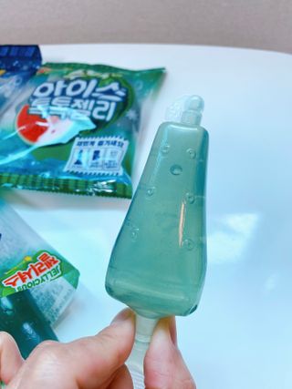 롯데제과 죠스바 아이스 톡톡 젤리 — 5점을 준 리뷰어가 2021년 10월 올린 사용 사진