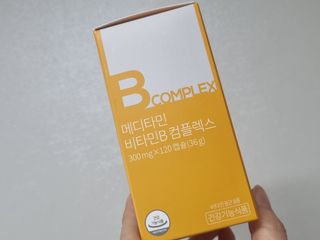 메디타민 비타민B 컴플렉스 — 4점을 준 리뷰어가 2021년 4월 올린 사용 사진