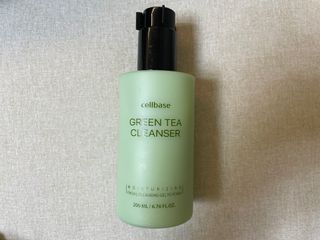 프리마인 메이크업과 들뜨는 각질까지 한방에 깐달걀로! 순하기까지한 셀베이스 그린티클렌저(200ml) — 5점을 준 리뷰어가 2023년 2월 올린 사용 사진