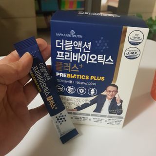 메이준뉴트리 더블액션 프리바이오틱스 플러스+ — 5점을 준 리뷰어가 2021년 5월 올린 사용 사진
