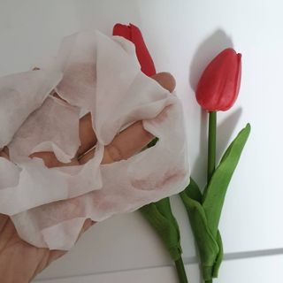 닥터마시멜로 마블러스 멀티 클리닉 마스크 — 5점을 준 리뷰어가 2021년 2월 올린 사용 사진