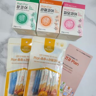 비쥬프렌즈 플랜 츄츄&건강 코어(장/관절/피모 분말) — 4.5점을 준 리뷰어가 2022년 9월 올린 사용 사진
