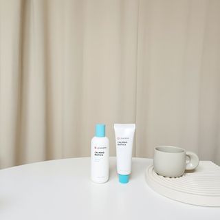 리더스코스메틱 리더스 카밍 바이오틱스 #1등 진정 기획세트 [에센스 워터150ml + 크림 마스크80ml] — 5점을 준 리뷰어가 2022년 9월 올린 사용 사진