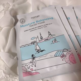 세뚜아(Cettua) [세뚜아] 모이스처 밸런싱 페이셜 마스크 Cettua Moisture Balancing Facial Mask 5매 — 5점을 준 리뷰어가 2024년 5월 올린 사용 사진