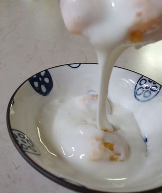 하나마이 [BEST 판매율 1위] 카스피해 유산균 종균_발효기가 필요없이 간편하게 만들어 먹는 요거트 생유산균 — 5점을 준 리뷰어가 2023년 3월 올린 사용 사진