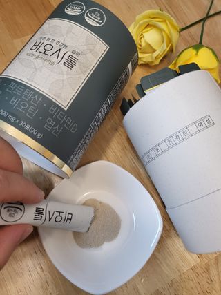 모힐바이오 비오시톨 - 하루 한 포 관리하는 건강한 습관 — 5점을 준 리뷰어가 2022년 2월 올린 사용 사진