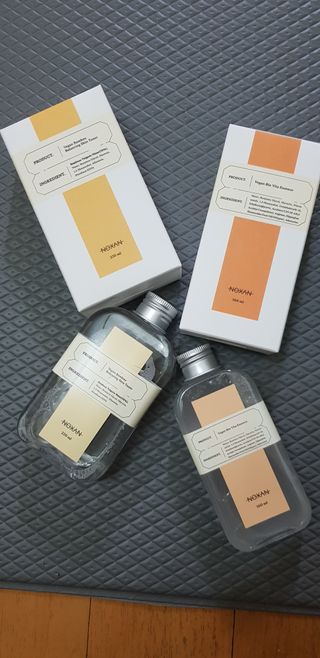[녹산] 비건 대나무 밸런싱 수분 토너 + 비건 바이오 비타 에센스 — 5점을 준 리뷰어가 2022년 11월 올린 사용 사진