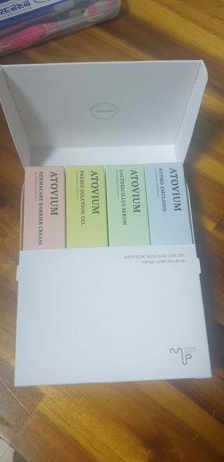마이디플러스 아토비옴 4종 기프트 패키지 — 4점을 준 리뷰어가 2021년 11월 올린 사용 사진
