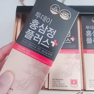 서울약사신협_투데이홍삼정플러스스틱_10g x 30포 — 5점을 준 리뷰어가 2020년 12월 올린 사용 사진